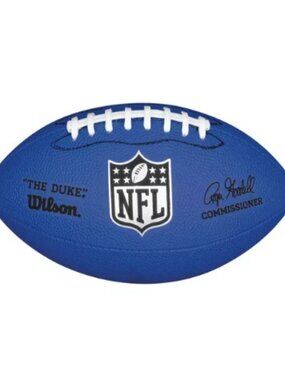NEW Wilson NFL Mini Blue Football